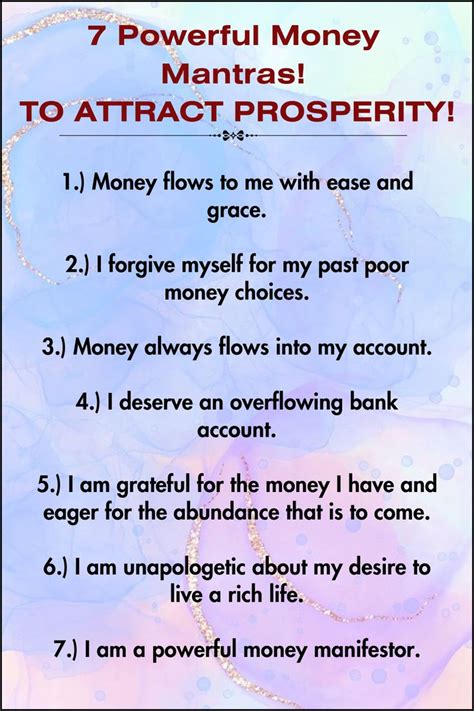 7 Powerful Money Mantras to Make Your Dreams a Reality.